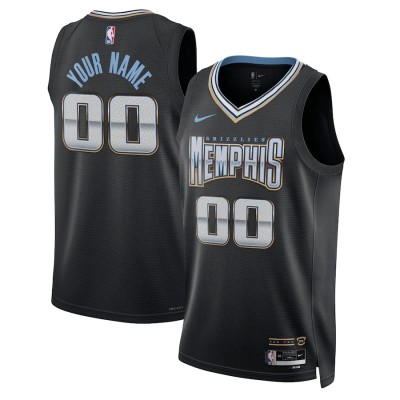 Memphis Grizzlies Custom Unisex Nike Black 2022 23 Swingman Jersey City Edition